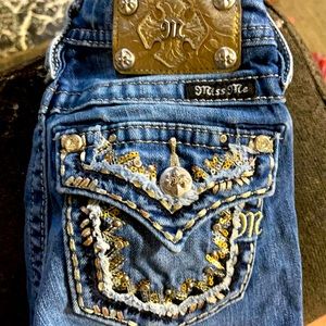 Girls Miss Me Capris sz 10